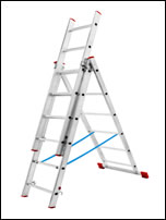 Алюминиевая лестница-стремянка